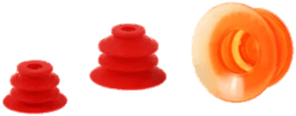 Ventosas Universais de Fole Duplo VBU Series